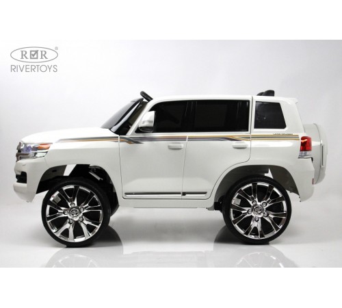 Детский электромобиль Toyota Land Cruiser 200 (JJ2022) белый
