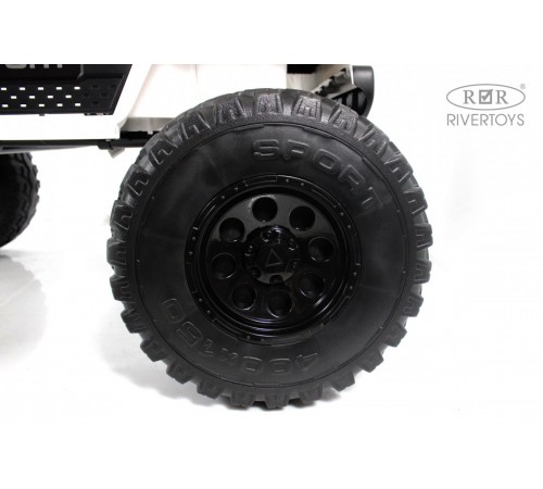 Детский электромобиль Jeep A222AA белый Детский электромобиль Jeep A222AA белый