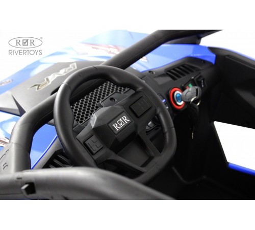 Детский электромобиль C555CC синий Детский электромобиль C555CC синий