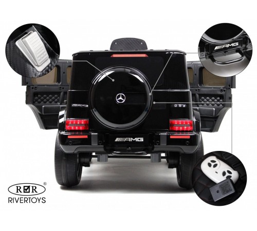 Детский электромобиль Mercedes-Benz G63 4WD (K999KK) черный