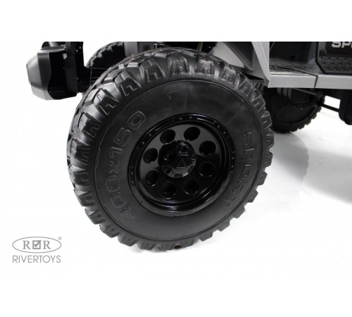Детский электромобиль Jeep A222AA серый Детский электромобиль Jeep A222AA серый