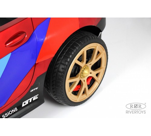Детский электромобиль F555FF красный глянец