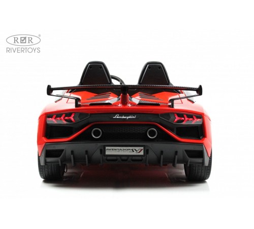 Детский электромобиль Lamborghini Aventador SVJ (A111MP) красный Детский электромобиль Lamborghini Aventador SVJ (A111MP) красный
