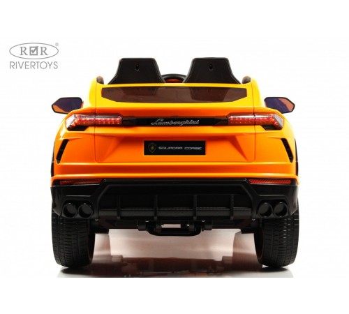 Детский электромобиль Lamborghini Urus (E777EE) оранжевый Детский электромобиль Lamborghini Urus (E777EE) оранжевый