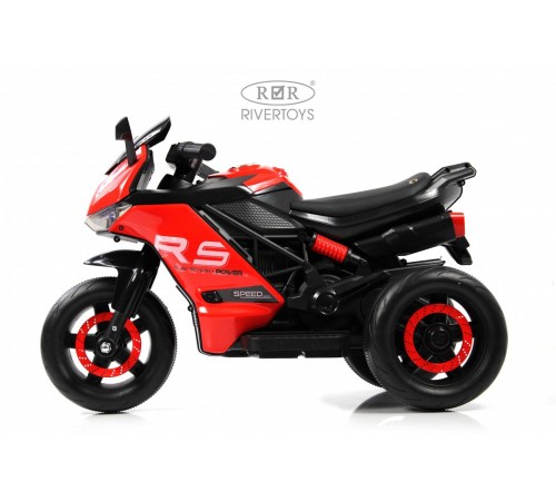 Детский электротрицикл K002PX красный