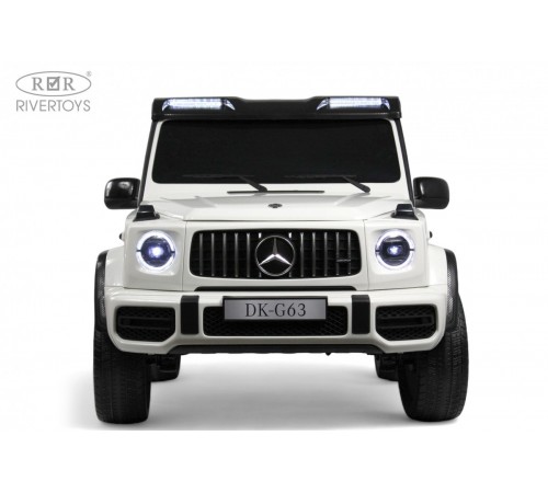 Детский электромобиль Mercedes Benz G63 Y777YY белый Детский электромобиль Mercedes Benz G63 Y777YY белый