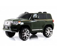 Детский электромобиль Toyota Land Cruiser 200 (JJ2022) зеленый глянец