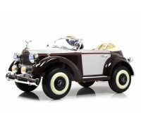 Детский электромобиль Rolls-Royce (E444EE) красный глянец