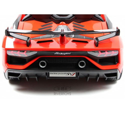 Детский электромобиль Lamborghini Aventador SVJ (A111MP) красный Детский электромобиль Lamborghini Aventador SVJ (A111MP) красный