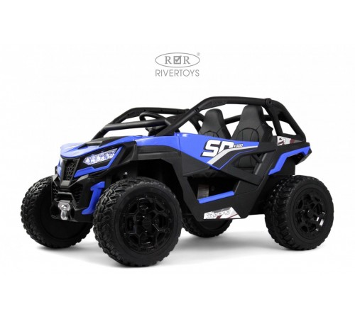 Детский электромобиль C555CC синий Детский электромобиль C555CC синий