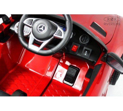 Детский электромобиль Mercedes-Benz AMG GT X777XX красный глянец