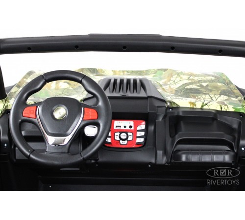 Детский электромобиль P333PP (Buggy) зеленый камуфляж Детский электромобиль P333PP (Buggy) зеленый камуфляж