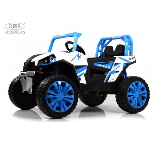 Детский электромобиль F888FF 4WD синий