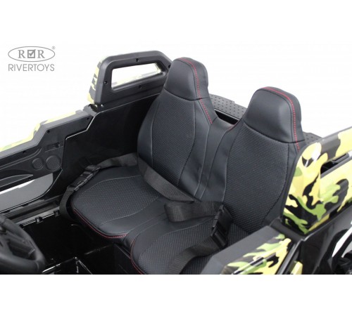Детский электромобиль Buggy A707АА зеленый камуфляж Детский электромобиль Buggy A707АА зеленый камуфляж