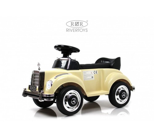 Детский толокар Mercedes-Benz 300S (LS-128A) бежевый