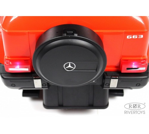 Детский толокар Mercedes-Benz GL63 (Z001ZZ-B) красный бриллиант