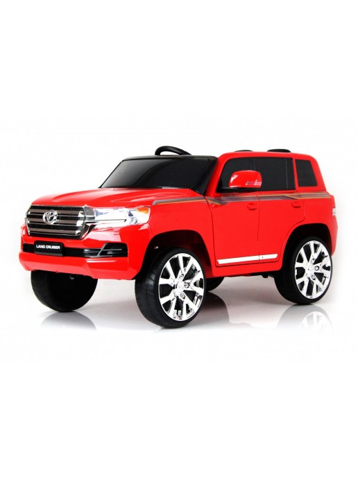 Детский электромобиль Toyota Land Cruiser 200 (JJ2022) красный глянец