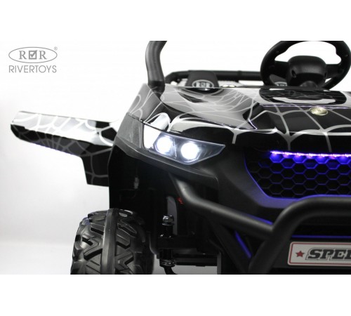 Детский электромобиль T777TT 4WD черный Spider Детский электромобиль T777TT 4WD черный Spider