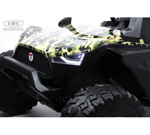 Детский электромобиль Buggy A707АА зеленый камуфляж Детский электромобиль Buggy A707АА зеленый камуфляж