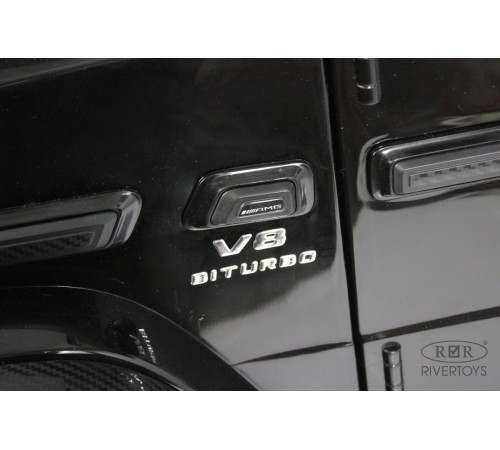 Детский электромобиль Mercedes Benz G63 Y777YY черный глянец Детский электромобиль Mercedes Benz G63 Y777YY черный глянец
