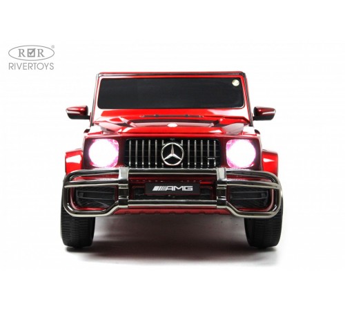 Детский электромобиль AMG G63 (S307) вишневый глянец