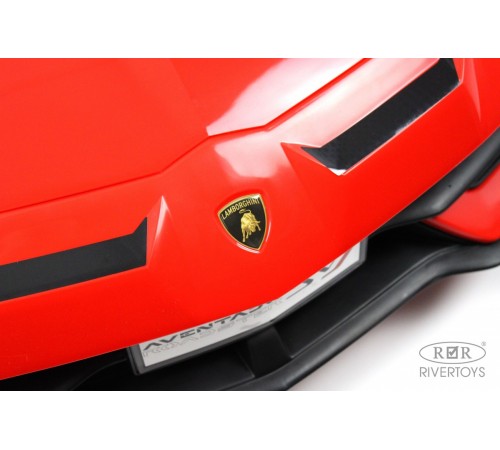 Детский электромобиль Lamborghini Aventador SVJ (A111MP) красный Детский электромобиль Lamborghini Aventador SVJ (A111MP) красный
