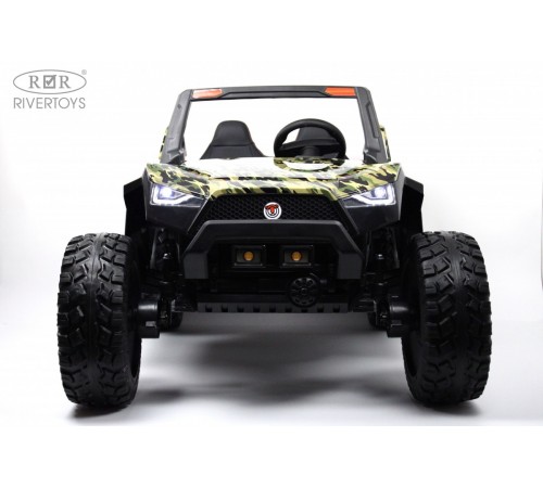 Детский электромобиль Buggy A707АА зеленый камуфляж Детский электромобиль Buggy A707АА зеленый камуфляж