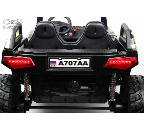 Детский электромобиль Buggy A707АА зеленый камуфляж Детский электромобиль Buggy A707АА зеленый камуфляж