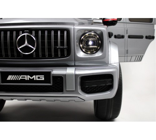 Детский электромобиль Mercedes-Benz G63 4WD (K999KK) серый глянец