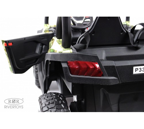 Детский электромобиль P333PP (Buggy) зеленый камуфляж Детский электромобиль P333PP (Buggy) зеленый камуфляж