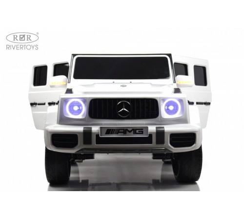 Детский электромобиль Mercedes-AMG G63 (G111GG) 24V белый Детский электромобиль Mercedes-AMG G63 (G111GG) 24V белый
