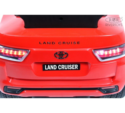 Детский толокар Toyota Land Cruiser 300 Z002ZZ-D красный