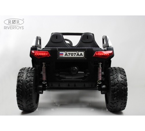 Детский электромобиль A707AA LUX 4WD белый Spider Детский электромобиль A707AA LUX 4WD белый Spider