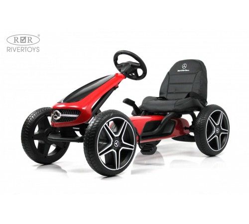 Детский веломобиль Mercedes-Benz (H333HH) красный Детский веломобиль Mercedes-Benz (H333HH) красный