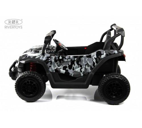 Детский электромобиль P333PP (Buggy) серый камуфляж Детский электромобиль P333PP (Buggy) серый камуфляж