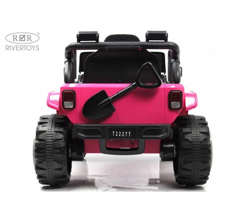 Детский электромобиль T222TT 4WD розовый