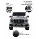 Детский электромобиль Mercedes-Benz G63 4WD (K999KK) серый глянец