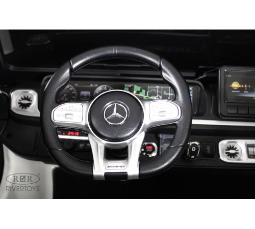 Детский электромобиль Mercedes Benz G63 Y777YY белый Детский электромобиль Mercedes Benz G63 Y777YY белый