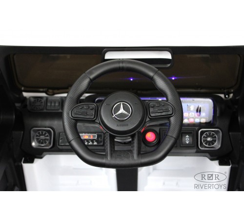 Детский электромобиль Mercedes-Benz G63 4WD (K999KK) белый