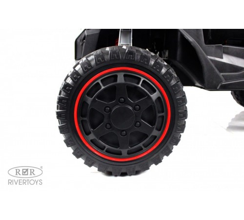 Детский электромобиль Z707ZZ черно-красный Детский электромобиль Z707ZZ черно-красный