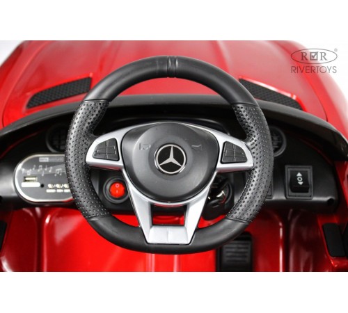 Детский электромобиль Mercedes-Benz AMG GT X777XX красный глянец