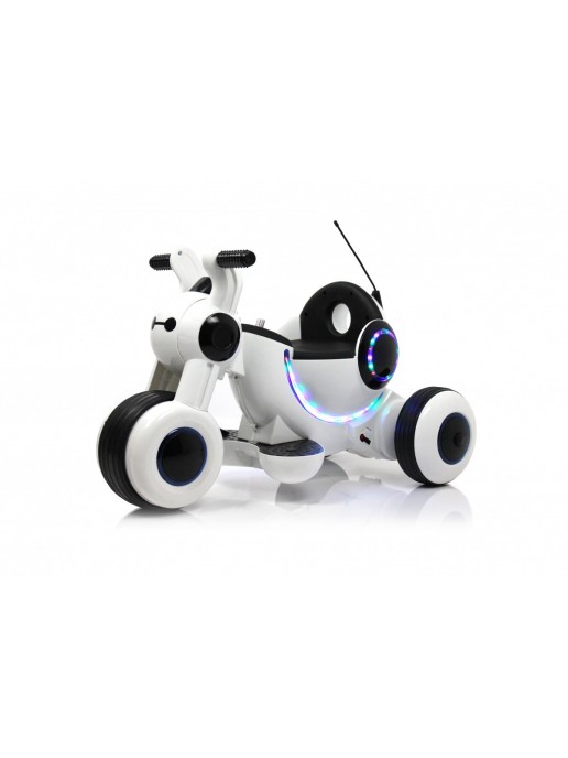 Детский электромотоцикл HL300 White 6V - HL300