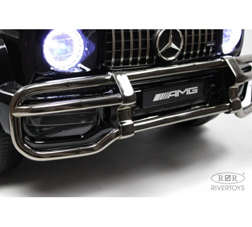 Детский электромобиль AMG G63 4WD (S307) черный глянец Детский электромобиль AMG G63 4WD (S307) черный глянец