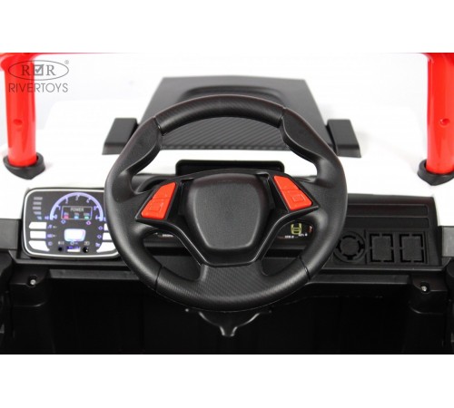 Детский электромобиль F888FF-A 4WD красный