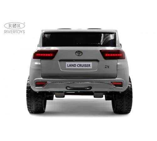 Детский электромобиль Toyota Land Cruiser 300 L999LL серый