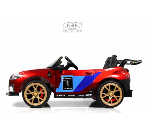 Детский электромобиль F555FF красный глянец