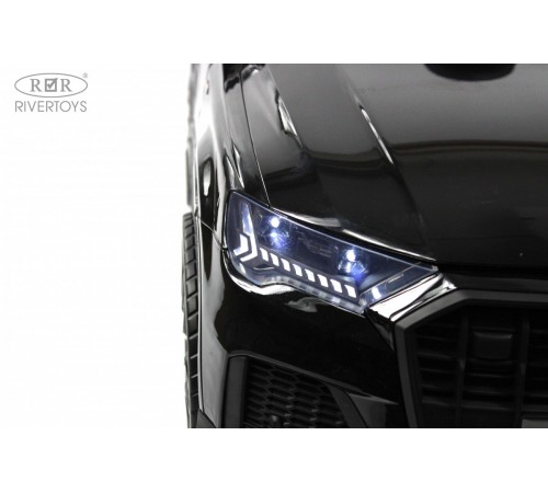 Детский электромобиль AUDI Q7 (HL678) черный глянец Детский электромобиль AUDI Q7 (HL678) черный глянец