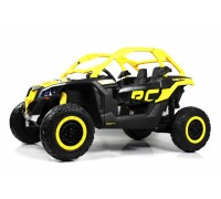 Детский электромобиль BRP Can-Am Maverick (Y111YY) желтый