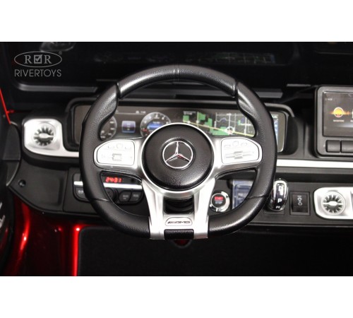 Детский электромобиль Mercedes Benz G63 Y777YY красный глянец Детский электромобиль Mercedes Benz G63 Y777YY красный глянец