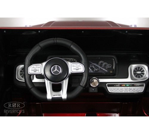 Детский полноприводный электромобиль Mercedes-AMG G63 S307-4WD (Лицензия) с дистанционным управлением вишневый глянец Детский полноприводный электромобиль Mercedes-AMG G63 S307-4WD (Лицензия) с дистанционным управлением вишневый глянец